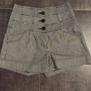 Cutest darn striped high top shorts
